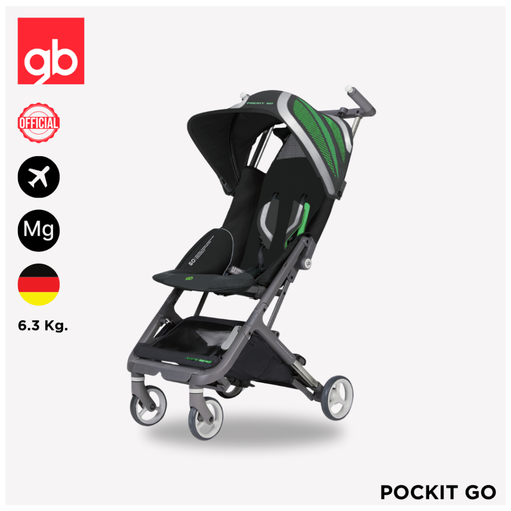 GB รถเข็นเด็กพับเล็ก รุ่น Pockit GO รูปที่ 10