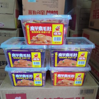 [พร้อมส่งยกลัง12กล่อง]เจี่ยหลงหมึกกรุบกล่องใส 1กล่องมี50ซอง …