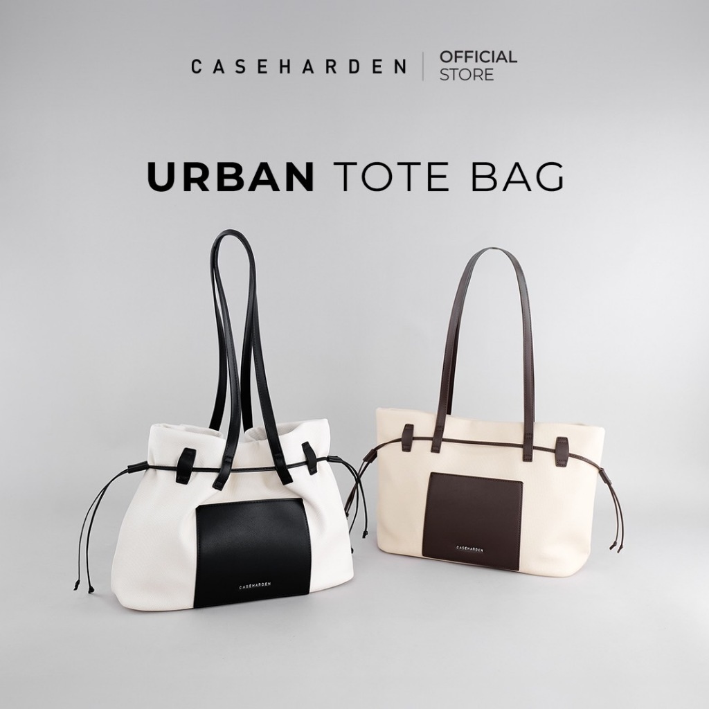 [มีส่งทันที] Caseharden Urban Tote Bag [Canvas Edition] กระเป๋าสะพายทรง Shopping ใส่ Macbook / iPad ได