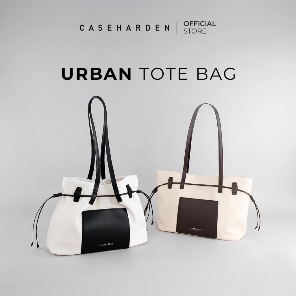 [มีส่งทันที] Caseharden Urban Tote Bag [Canvas Edition] กระเป๋าสะพายทรง Shopping ใส่ Macbook / iPad ได