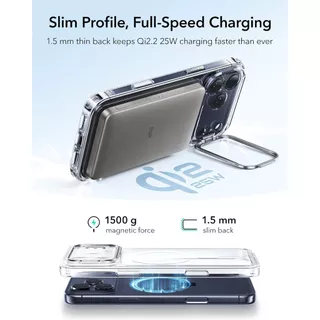 ESR เคสสำหรับ iPhone 17 / Air / 17 Pro / 17 Pro max รุ่น Classic Hybrid Case with Stash Stand (Camera Control Button)