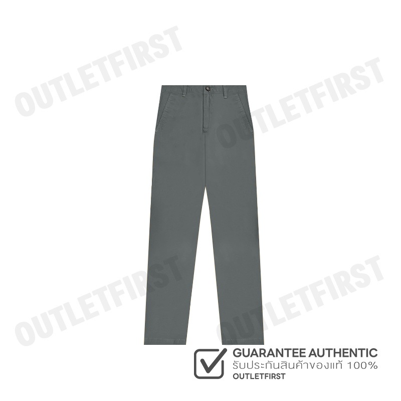 JOHN HENRY รุ่น MEN'S SLIM FIT PANTS (DK.GREY) CODE: JH F124MPTSM01 กางเกงขายาว กางเกงผู้ชาย กางเกงท