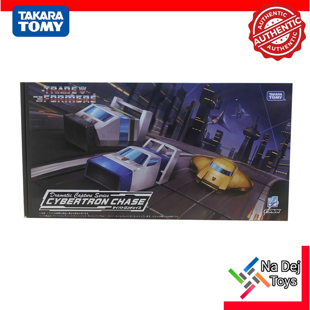 Transformers Dramatic Capture Series Cybertron Chase set Figure ทรานส์ฟอร์เมอร์ส