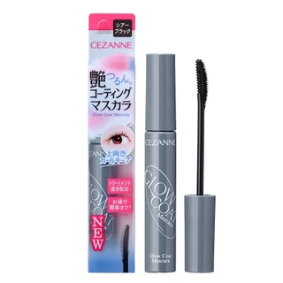 CEZANNE Glow Coat Mascara มาสคาร่าเคลือบกลอส สูตรกันน้ำ