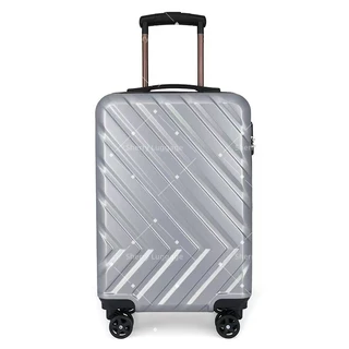 กระเป๋าเดินทาง Luggage ยุค น้ำหนักเบา กระเป๋าล้อลาก ล้อลากกระเป๋าล้อลาก 20 นิ้ว ABSย้อน suitcase