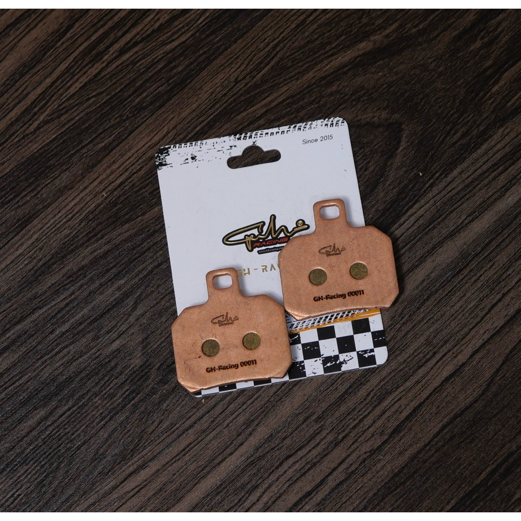 ผ้าเบรคแต่ง GH Racing สำหรับปั้มปักข้าง ปั้มด้วง งานคุณภาพสูง พร้อมส่งจากไทย
