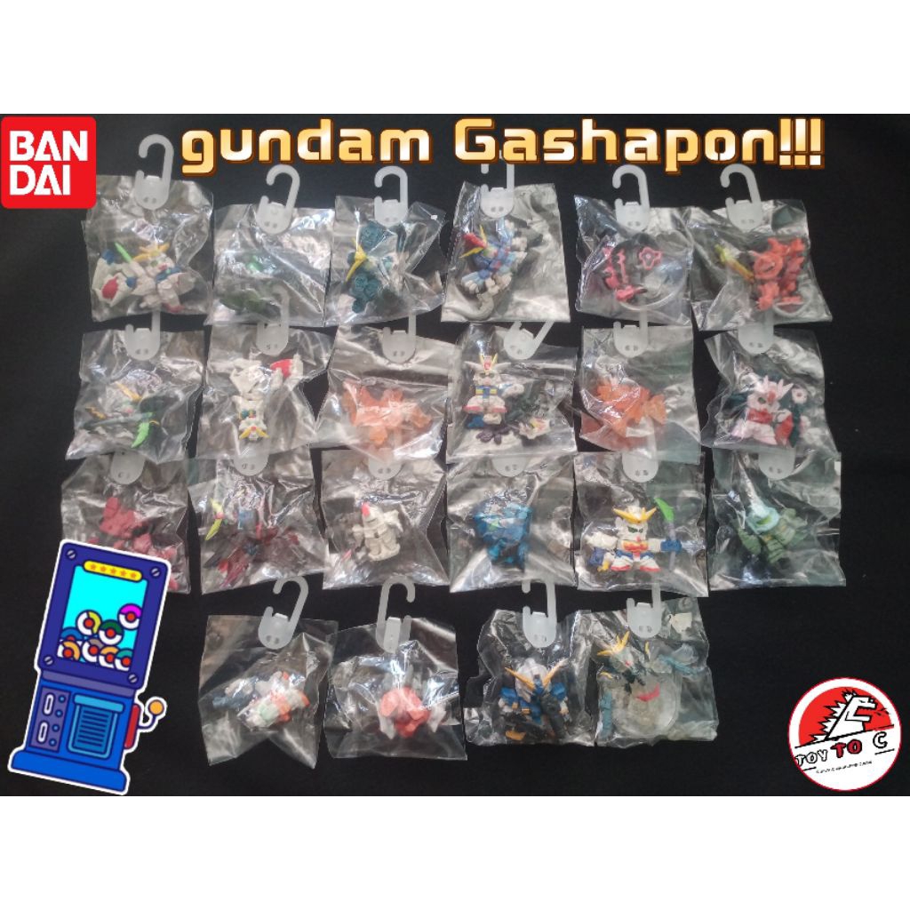 SD กันดั๊ม กาชาปอง-Gundam Gashapon SD Model-Bandai