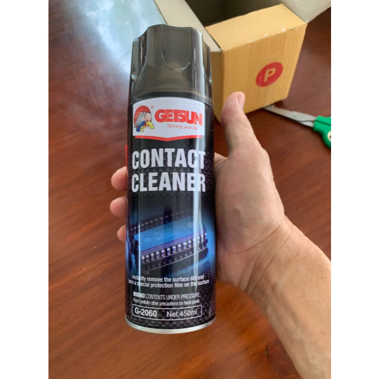 GETSUN CONTACT CLEANERสเปรย์ล้างแอร์โฟ เซนเซอร์ ล้างแอร์โฟรถ น้ำยาล้างแอร์โฟ ทำความสะอาดแผงวงจร ล้าง