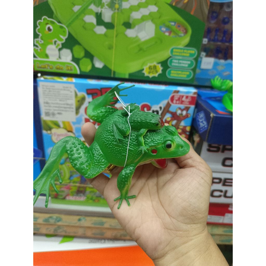 กบ ของเล่นเด็ก บีบมีเสียง แม่กบ เหมือนจริง🐸🐸🐸