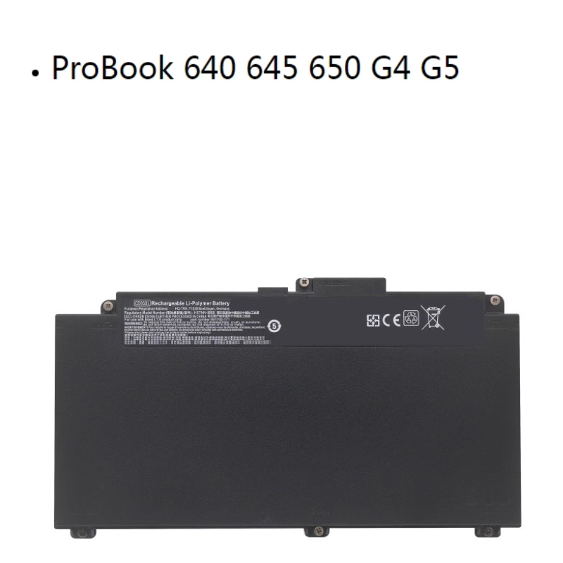 HSTNN-IB8F/B แบตเตอรี่แล็ปท็อป สำหรับ HP ProBook 640 645 650 G4/G5 CD03XL
