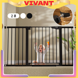 ที่กั้นบันได ประตูกั้นบันได เด้งกลับอัตโนมัติ ไม่ต้องเจาะ เห…