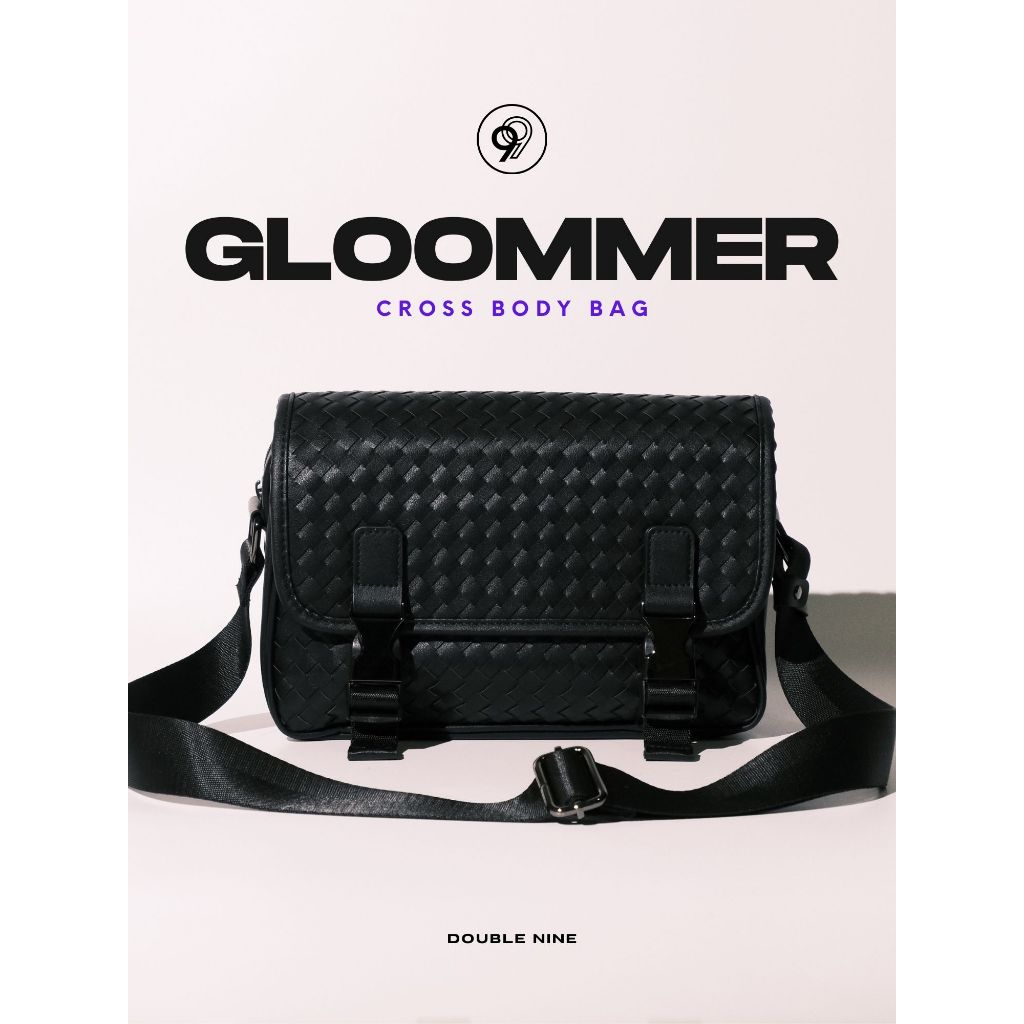 DOUBLE NINE : GLOOMMER กระเป๋าสะพายข้างแบบสาน