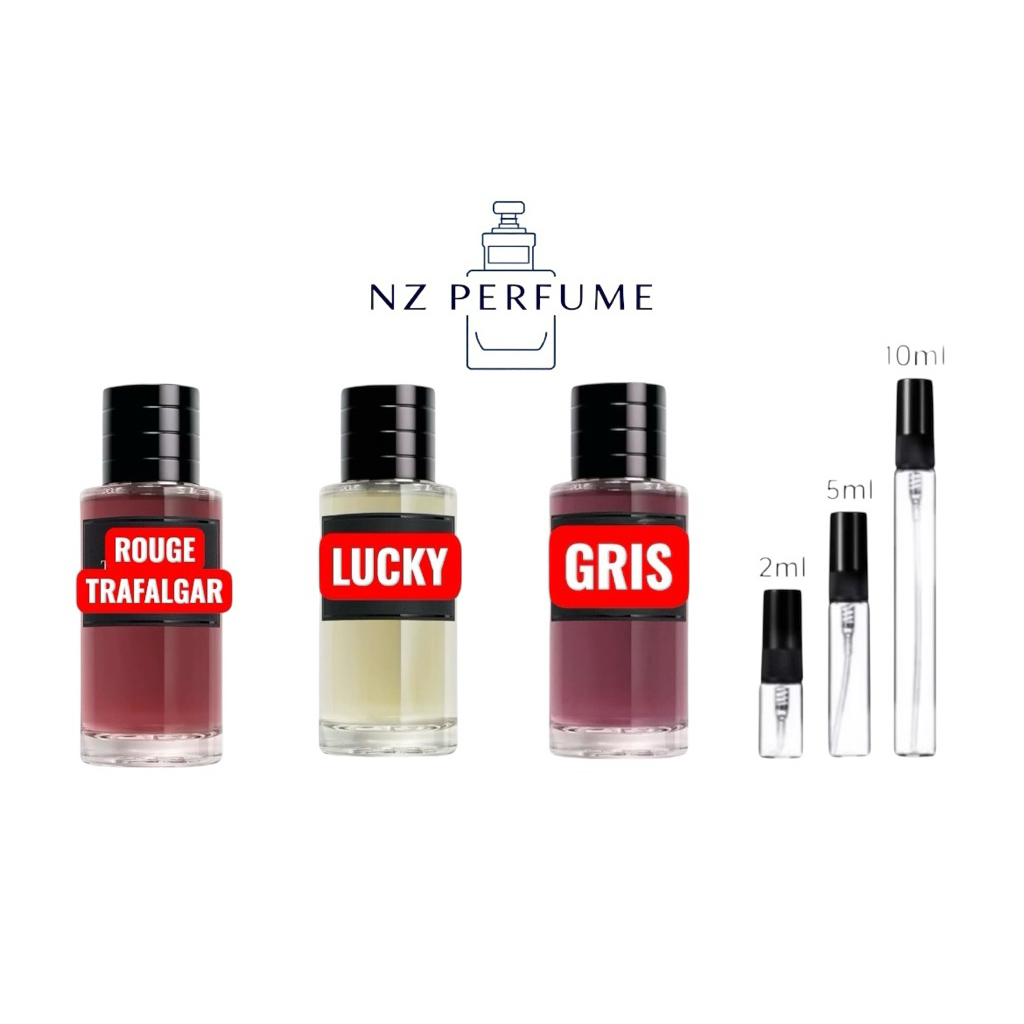 (100%)ของแท้💯น้ำหอมแท้แบ่งขาย 📦พร้อมส่ง Gris Dior/Rouge Thafarga/Lucky Dior2ml/5ml/10ml