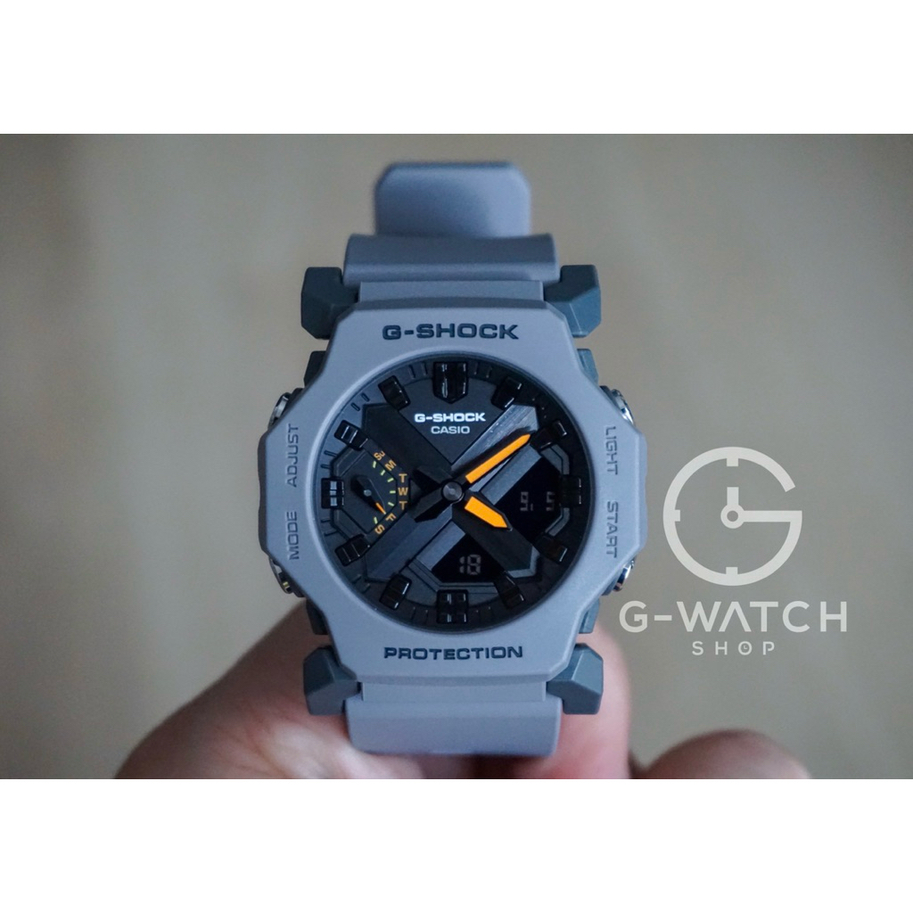 [มีสินค้าพร้อมจัดส่ง] CASIO G-SHOCK [สีเทา] GA-2300-8A, GA-2300-8, GA-2300, GA-2300-8ADR