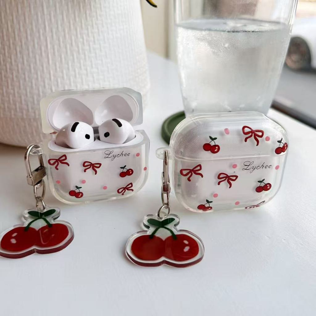 เคสหูฟัง สำหรับAirpods4 เคสใสการ์ตูนนูน สำหรับAirpods3 เคสหูฟังบลูทูธ J201 gen1 gen2 เคสหูฟังไร้สาย J206 สำหรับAirpods 4 รูปที่ 3