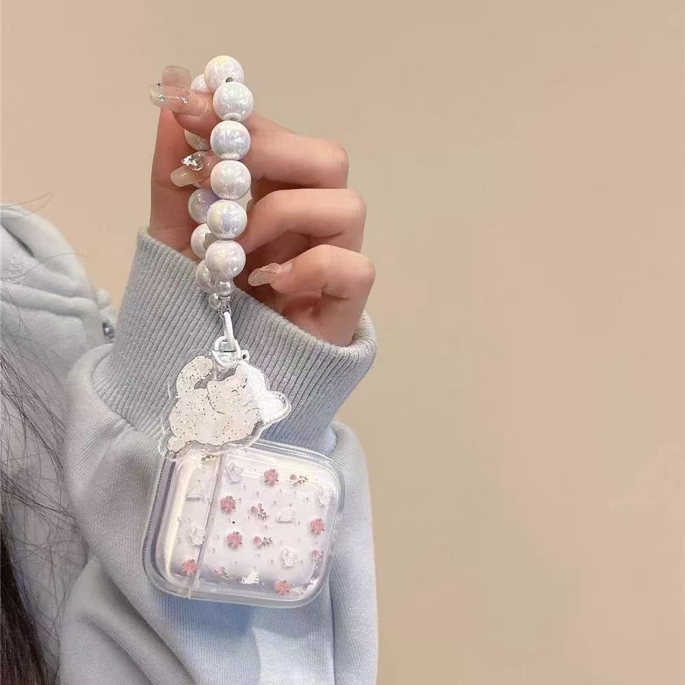 เคสหูฟัง สำหรับAirpods4 เคสใสการ์ตูนนูน สำหรับAirpods3 เคสหูฟังบลูทูธ J201 gen1 gen2 เคสหูฟังไร้สาย J206 สำหรับAirpods 4 รูปที่ 5