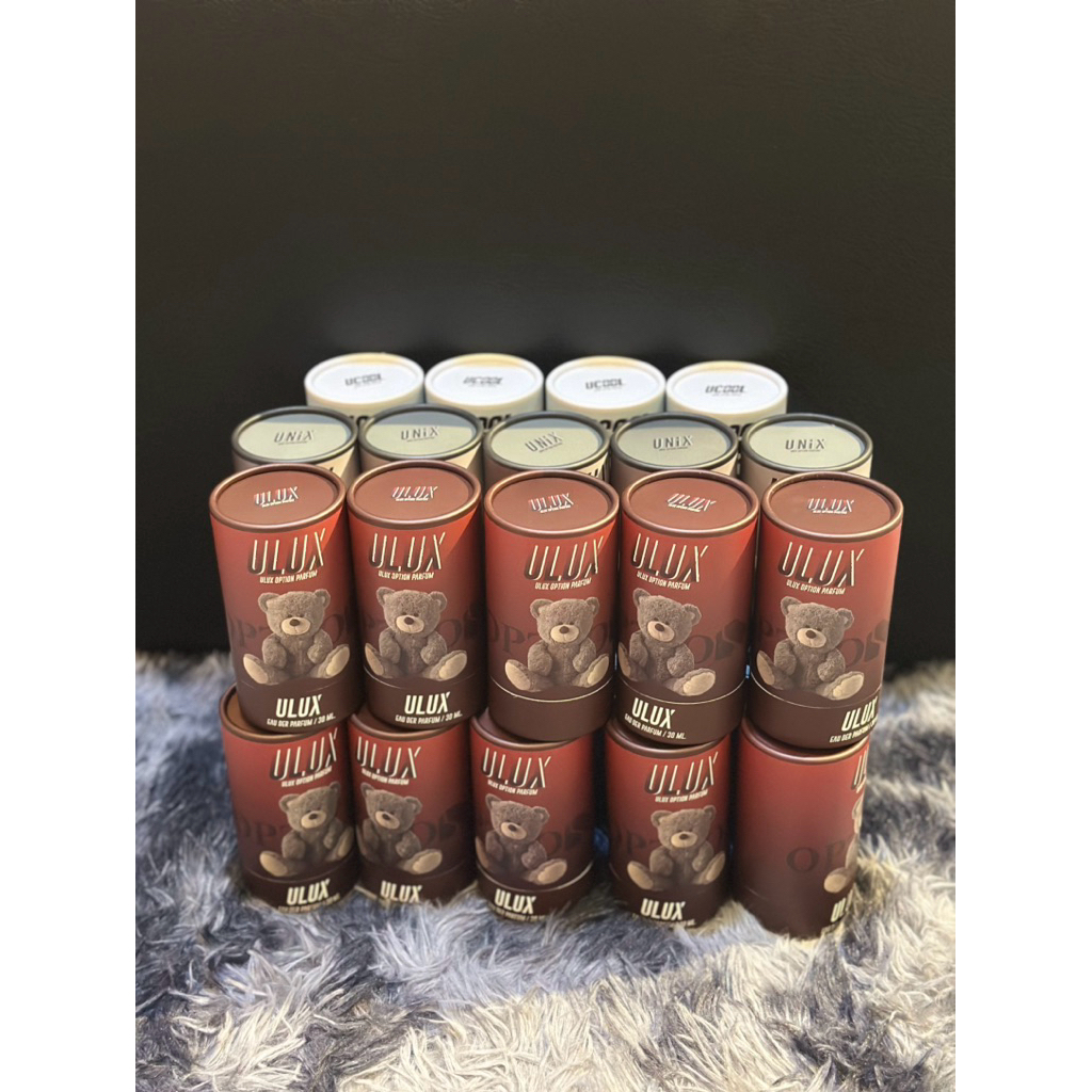 น้ำหอมหมี 3กลิ่น UNIX UCOOL ULUX แบบเปิดแล้วแต่ยังไม่ใช้ ของแท้100% (เปิดลุ้นแล้วแต่ยังไม่ใช้