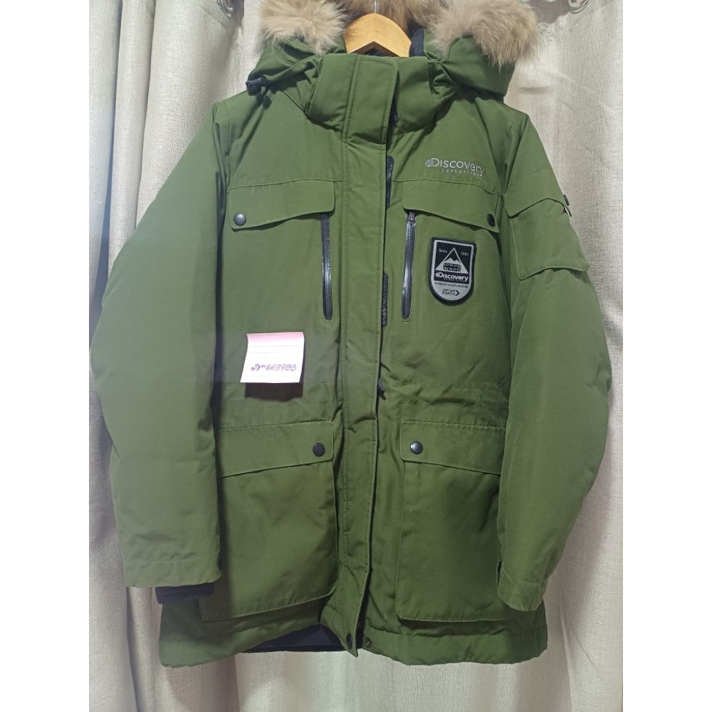 Discoveryดิสคัฟเวอร์รี่เสื้อมือสองใหม่มากกกparkaอก40ยาว27ขนาด95