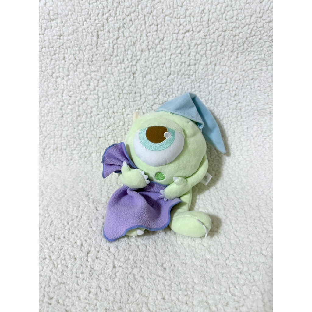 ตุ๊กตา ไมค์ กอดผ้าห่ม 💚 Mike Monster Inc.