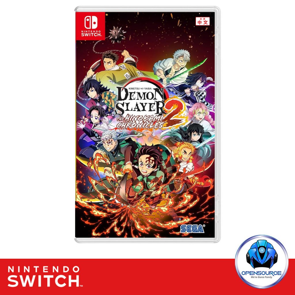 [พร้อมส่ง สต๊อกไทย มีหน้าร้าน]Nintendo: Demon Slayer Kimetsu no Yaiba The Hinokami Chronicles 2 ดาบพิฆาตอสูร (ASIA)