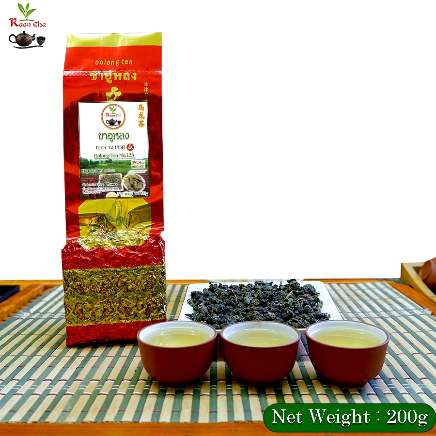 ชาอู่หลงเบอร์12 เกรดA 200g Oolong Tea No.12A