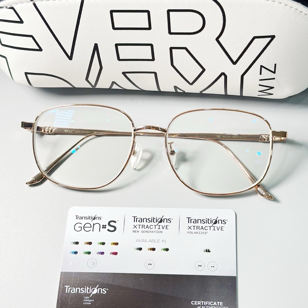กรอบแว่น WIZ WZ-004 titanium เรียบหรู ดูดีค่ะ✨