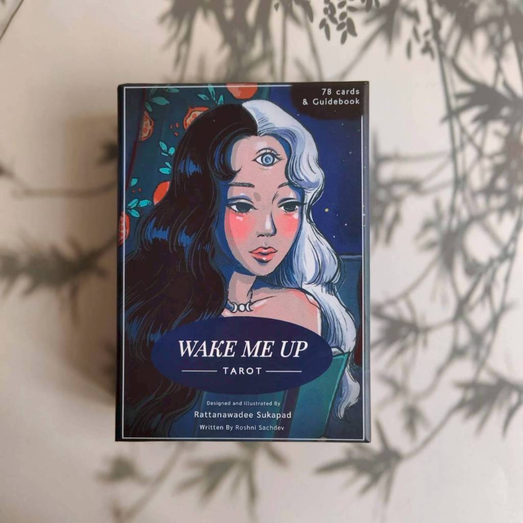 ไพ่แท้ ไพ่สะสม สภาพใหม่มาก Wake me up tarot รุ่นแรกกล่องใหญ่ หายาก