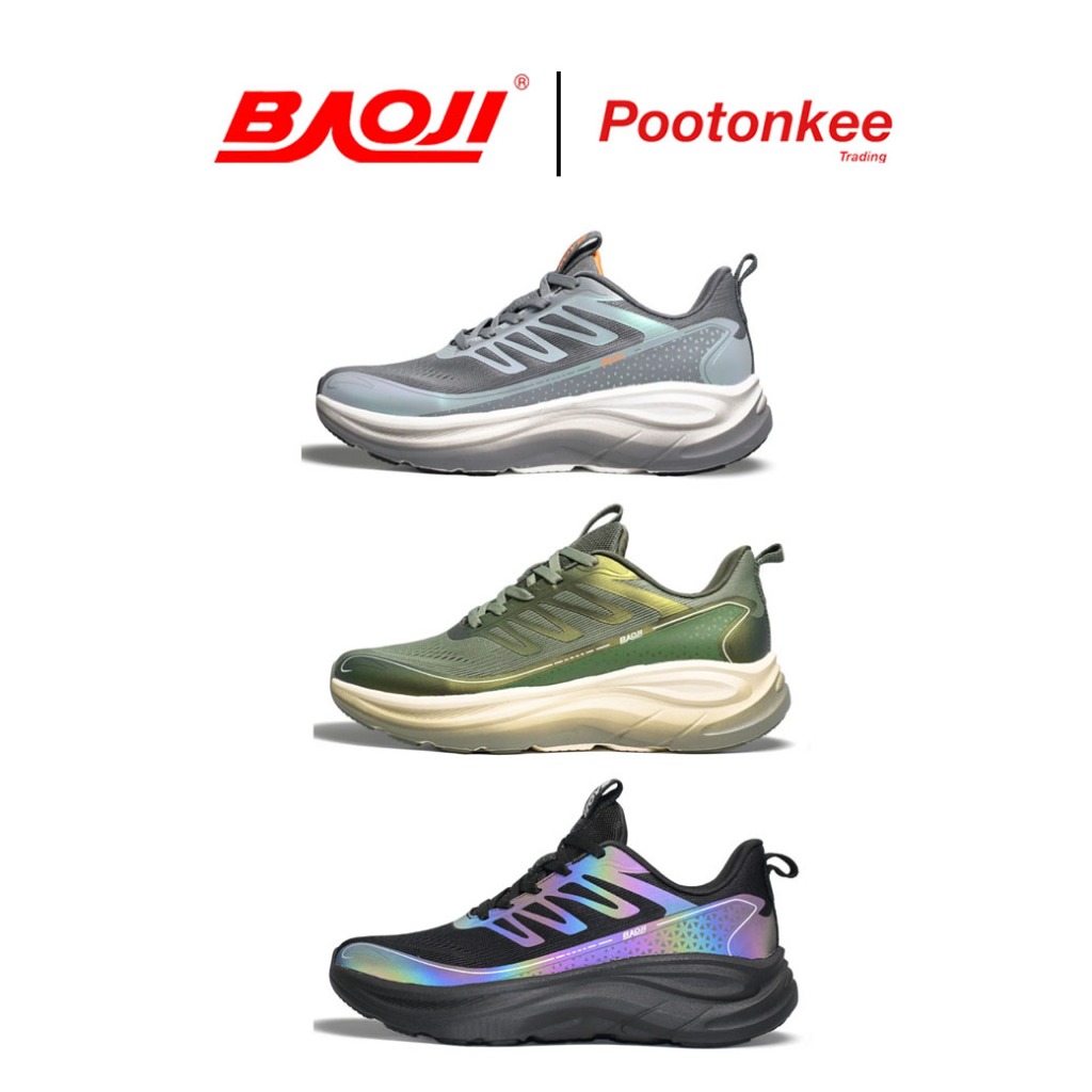 BAOJI บาโอจิ รุ่น LUMIL BJM 929 รองเท้าผ้าใบ รองเท้าเอาท์ดอร์ผู้ชาย