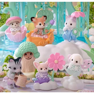 พร้อมส่ง!! ซองสุ่ม Sylvanian Families blooming baby Adventure fairy forest ตุ๊กตาเบบี้