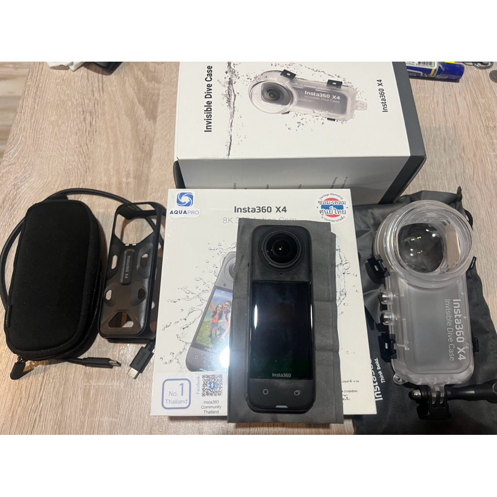 (มือสอง)Insta360X4 +Divecase
