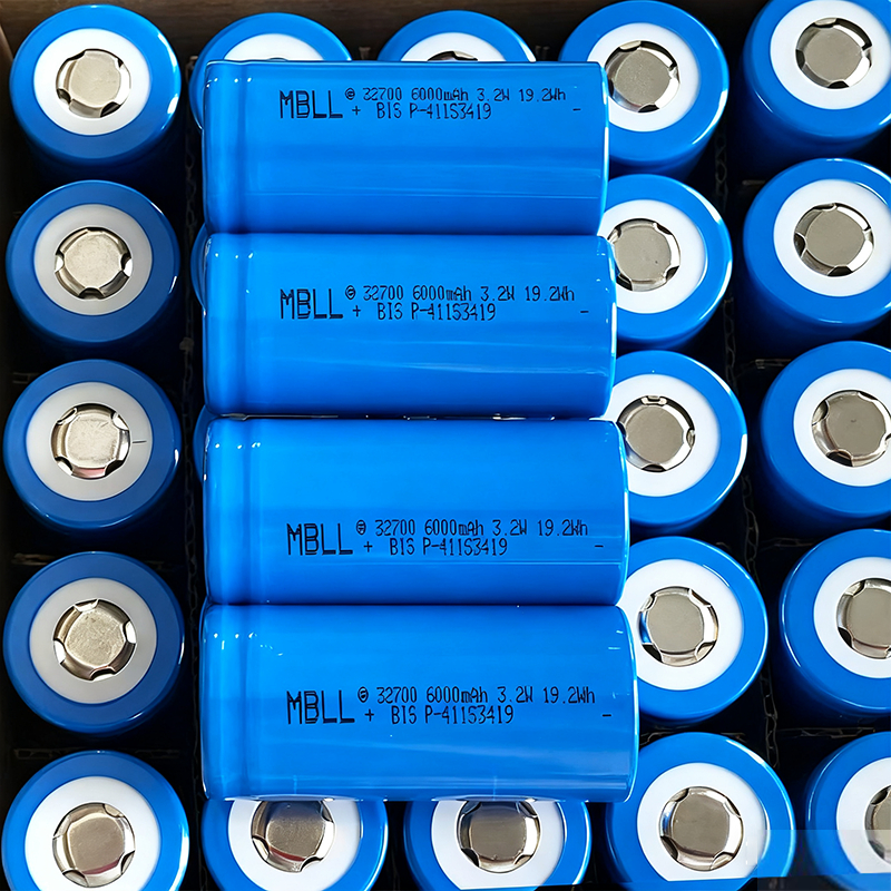 แบตเตอรี่ 32700 (32650) 3.2V 6000mah LiFePO4 battery ของใหม่มือ1 ถ่านชาร์จ