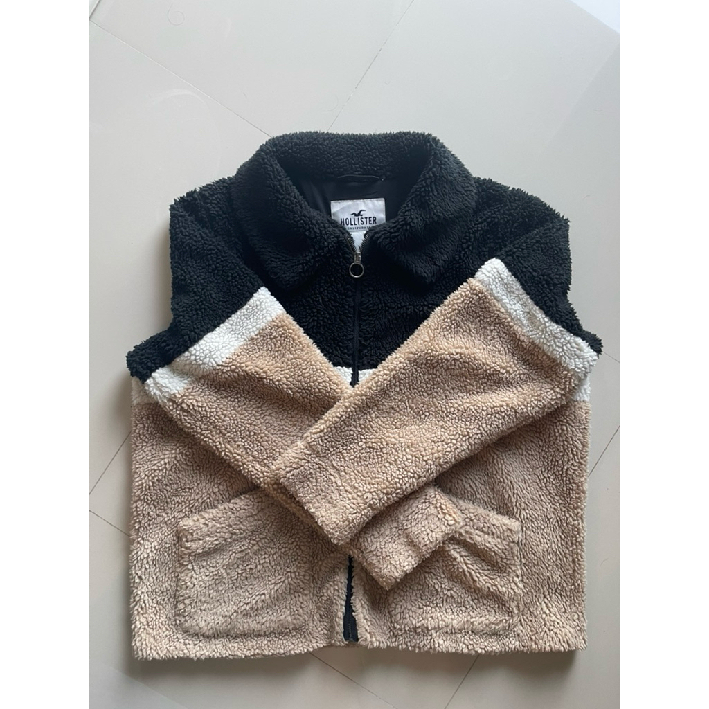 Hollister Teddy Jacket แจ็คเก็ตกันหนาว size XL