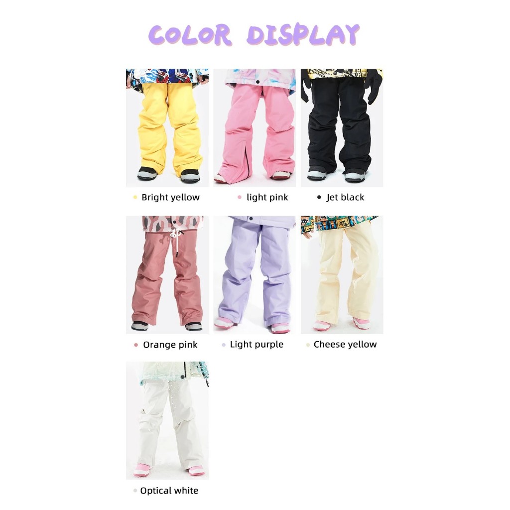 พรีรอไม่นาน กางเกงสกีเด็ก Vector กางเกงเล่นหิมะเด็ก กางเกงกันหนาวติดลบเด็ก ผู้หญิง ผู้ชาย ใส่เล่น Ski & Snowboard