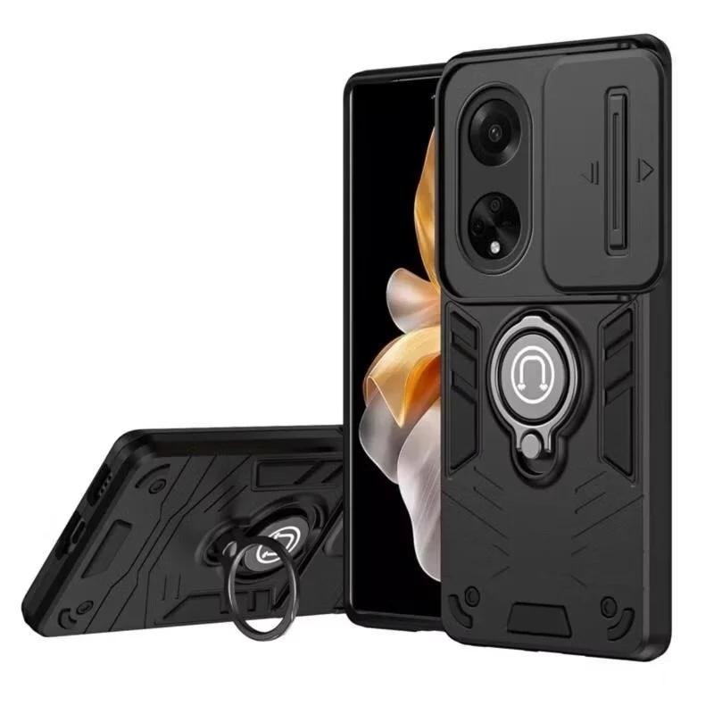 เคสสไลด์กล้องหุ่นยน สำหรับ VIVO V70 V70FE V60 V60Lite V50 V50Lite V40 V40Pro V40lite Y200 เคสกันกระแทก สไลด์กล้อง