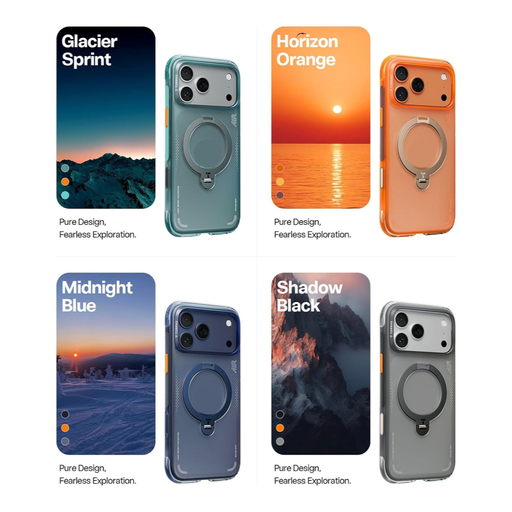 TORRAS เคสกันกระแทก Ostand Spin Air Series ใช้สำหรับ iPhone 17 / 17 Pro / 17 Pro Max ขาตั้งหมุนได้ 360 ราคา ถูกที่สุด ดีลบีเคเค แกลเลอรีภาพที่ 7