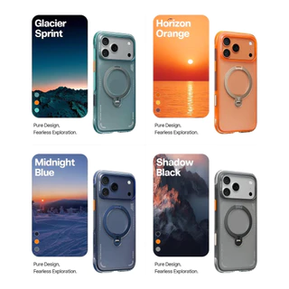 TORRAS เคสกันกระแทก Ostand Spin Air Series ใช้สำหรับ iPhone 17 / 17 Pro / 17 Pro Max ขาตั้งหมุนได้ 360