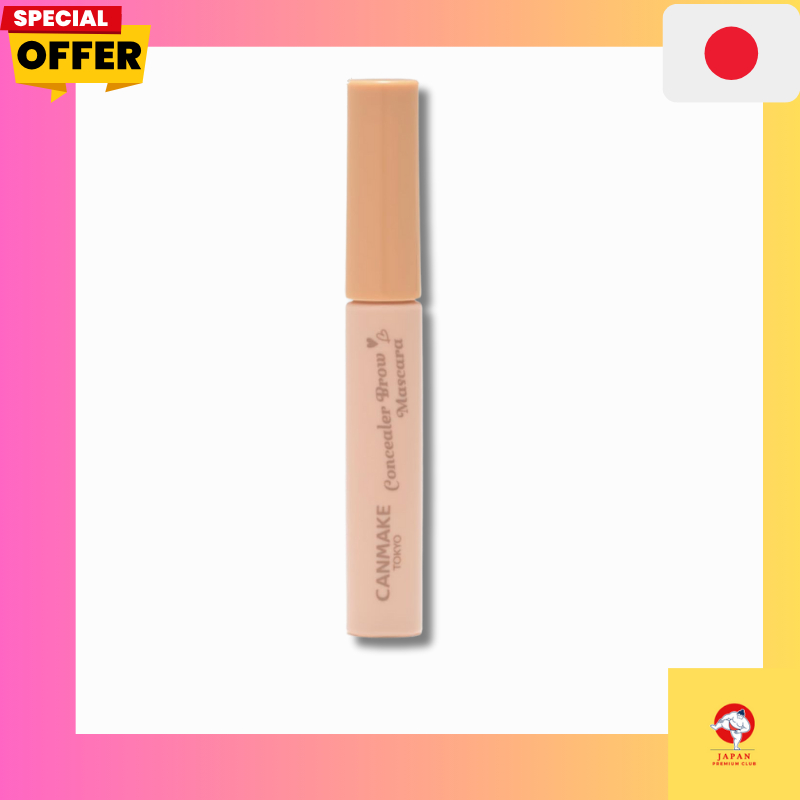 Canmake Concealer Brow Mascara - Universal Shades for Effortless Eyebrow Enhancement