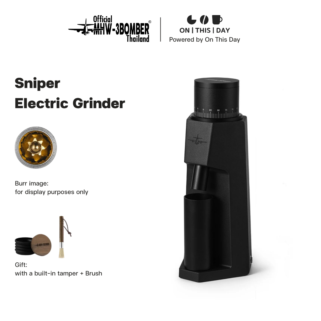 MHW-3BOMBER Sniper Electric Coffee Grinder เครื่องบดเมล็ดกาแฟไฟฟ้า