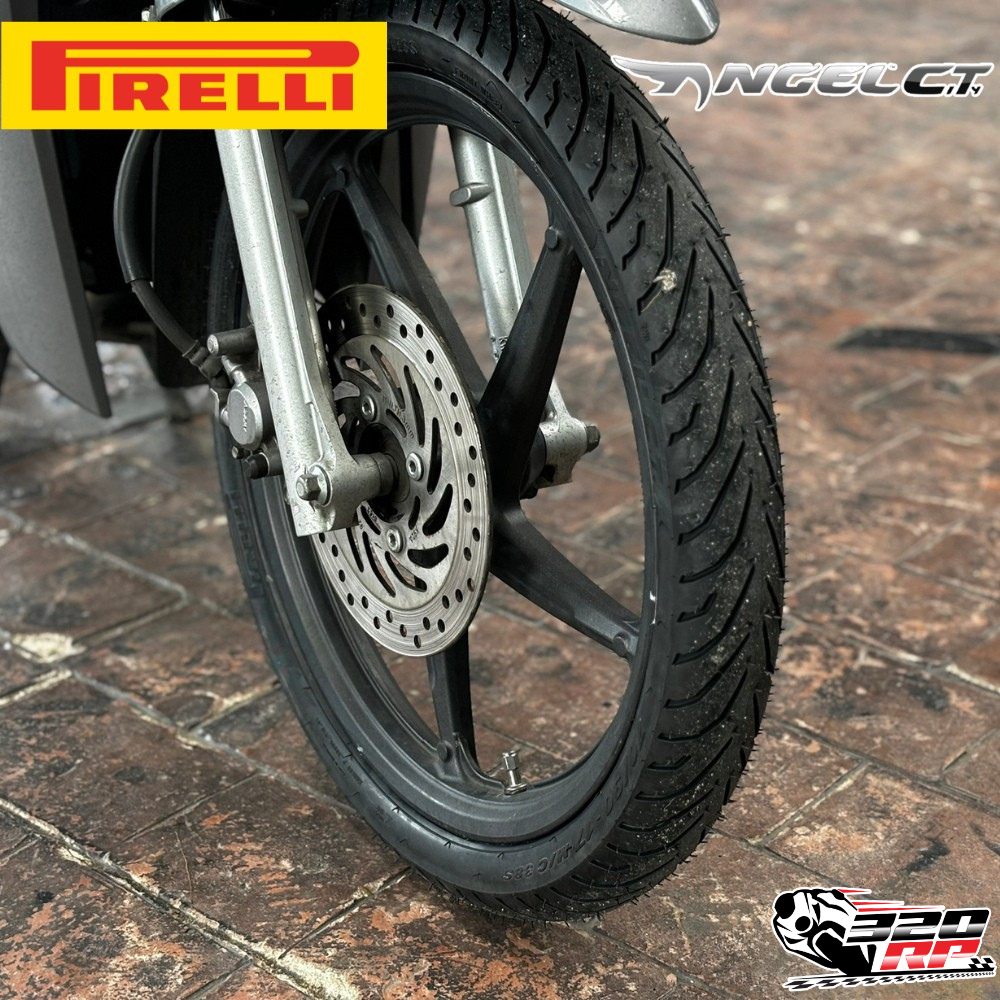 ยางใหม่ล่าสุด ยาง PIRELLI ANGEL CITY สำหรับ WAVE110i/WAVE125i,Finn,Dream,Super Cub 320SP.ราชพฤกษ์ ราคา ถูกที่สุด ดีลบีเคเค แกลเลอรีภาพที่ 3