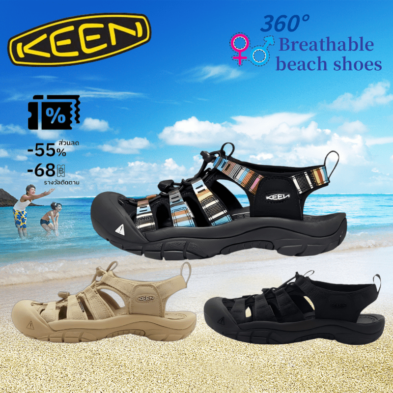 (100% ต้นฉบับ) KEEN Newport H2 เด็กชาย ผู้หญิง รองเท้าแตะระบายอากาศ