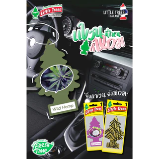 Llttle Trees แผ่นน้ำหอมปรับอากาศ Made in USA (ลิขสิทธิ์แท้)