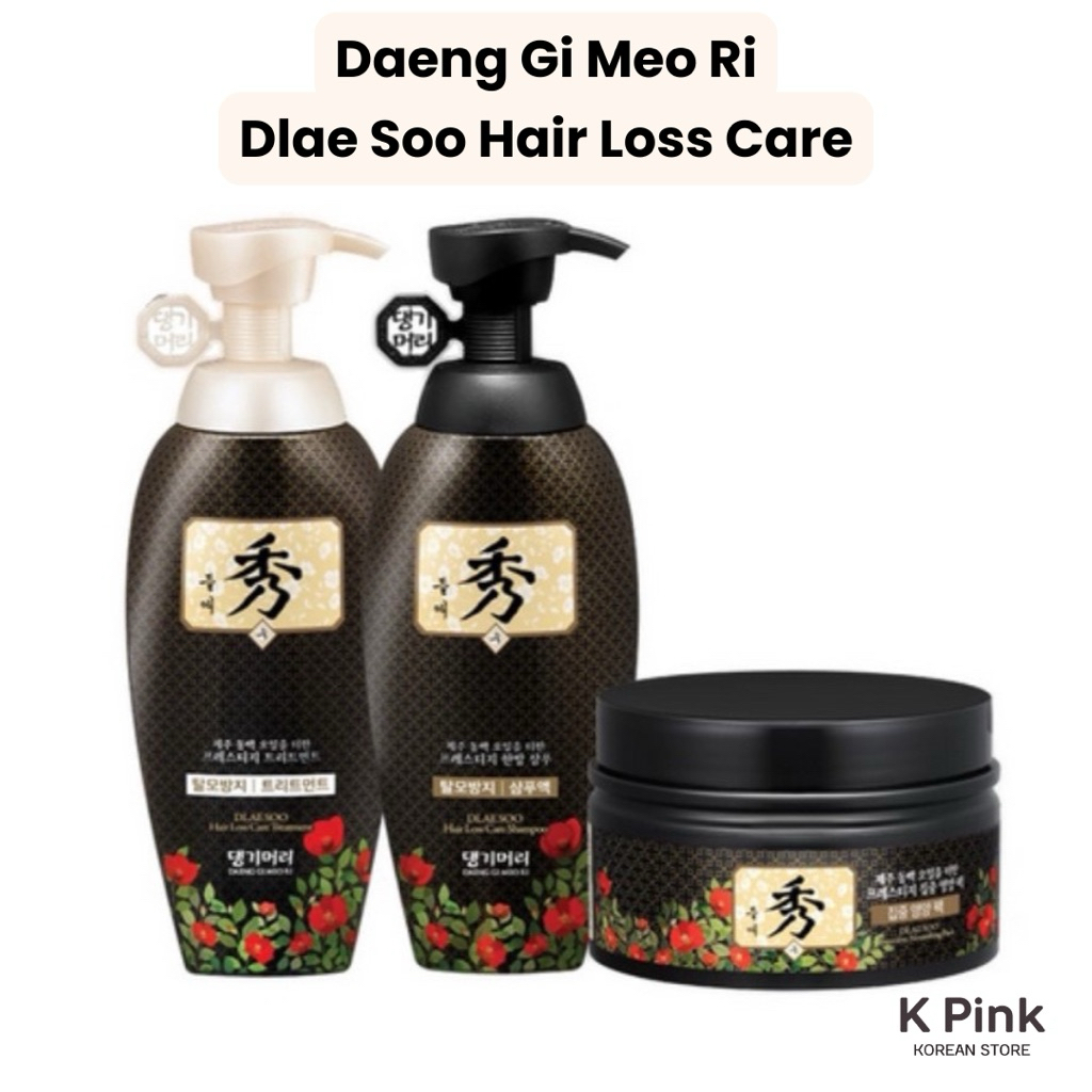 [พร้อมส่ง]Daeng Gi Meo Ri Dlae Soo Hair Loss Care Shampoo/Treatment