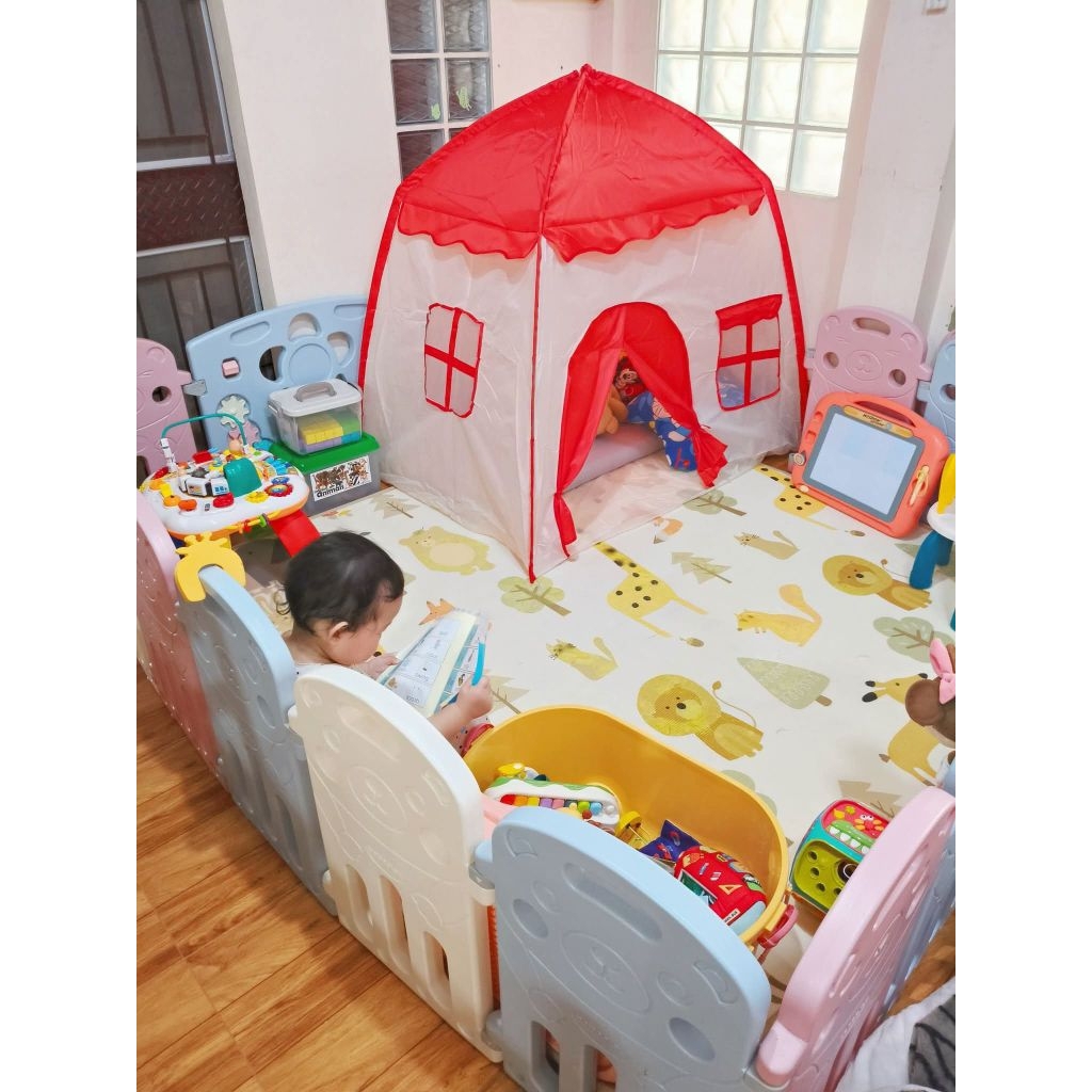 มือสอง คอกกั้น bebeplay 6 ฟุต