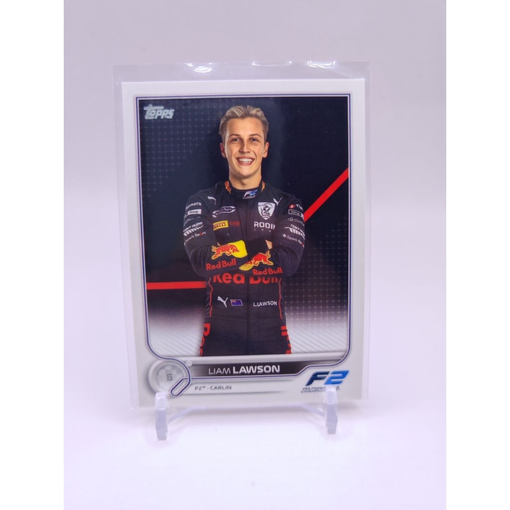 การ์ด f1 topps 2022 liam lawson