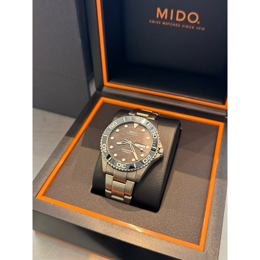 Mido ocean star 200c titanium (มือสอง)