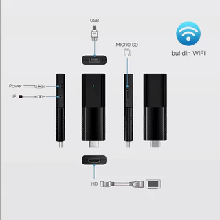 TV Stick 4K Android 12.0 8+128GB Quad-core กล่อง ดิจิตอล TV แอนดรอยด์ทีวีสติ๊ก Netflix/Youtube