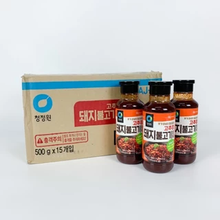 ซอสหมักหมูเกาหลี รสโคชูจัง Chungjungone Gochujang Pork Bulgogi 고추장 돼지 불고기 บุลโกกี นำเข้าจากเกาหลี