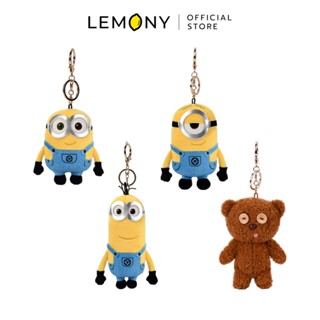 LEMONY พวงกุญแจตุ๊กตามินเนี่ยน Universal Minions Collection
