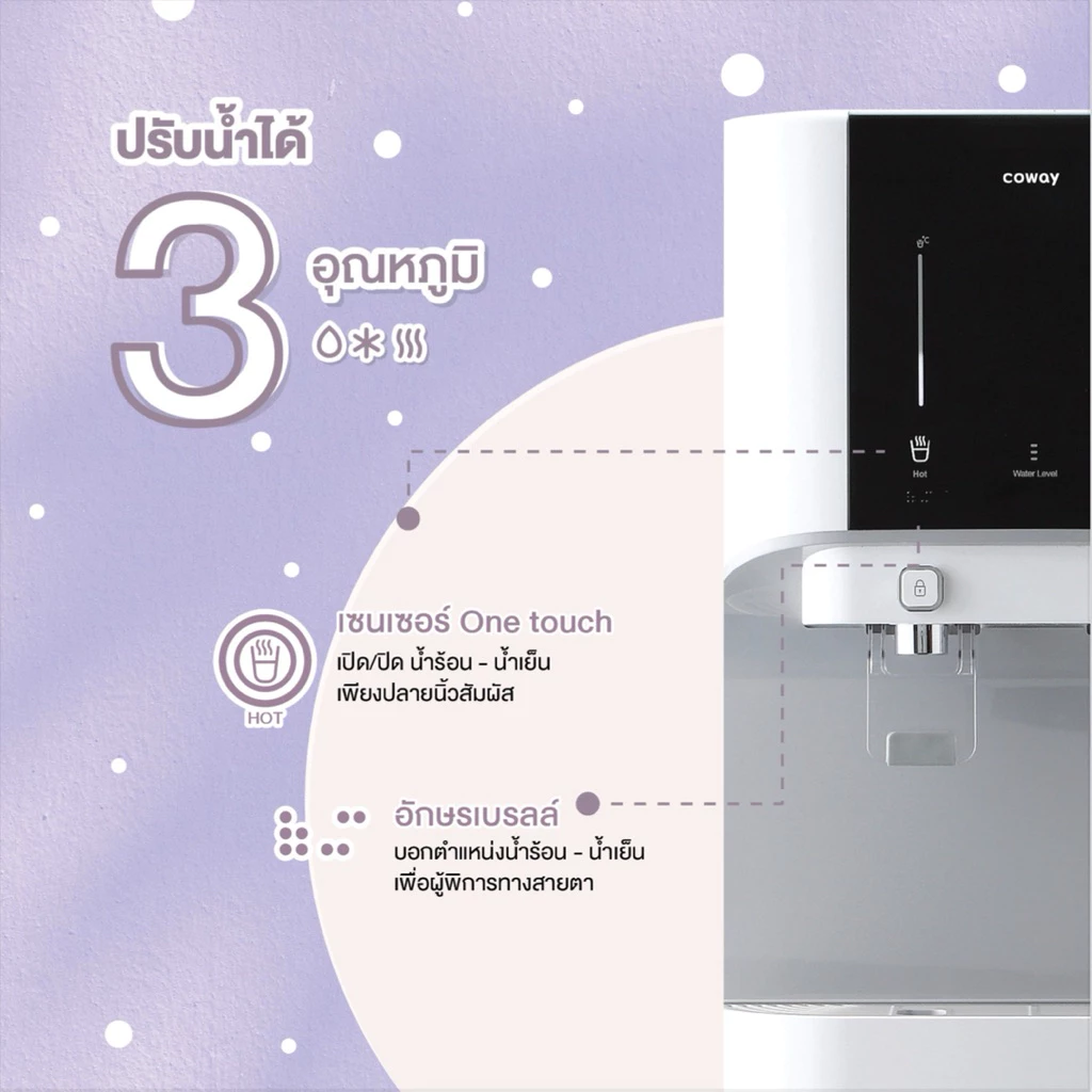 เครื่องกรองน้ำ Coway รุ่น Core thumbnail 6