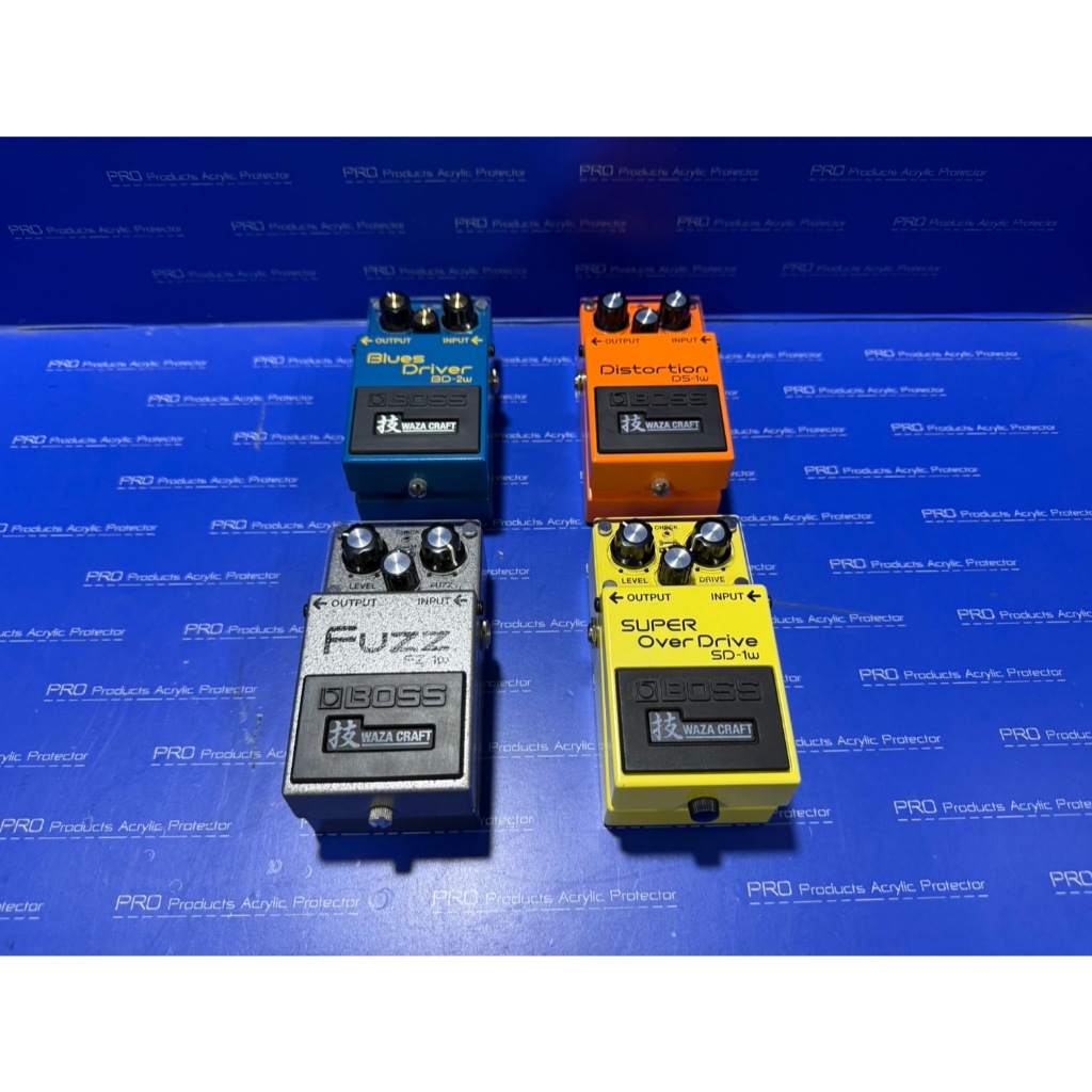 แผ่นอะคริลิค BOSS Effect (3 Knob,Toggle)